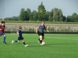 Laatste training S.K.N.W.K. JO10-1 van seizoen 2022-2023 (partijtje tegen de ouders) (115/165)